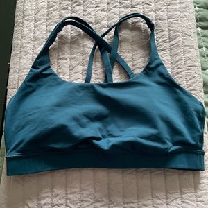 Navy Lululemon sports bra